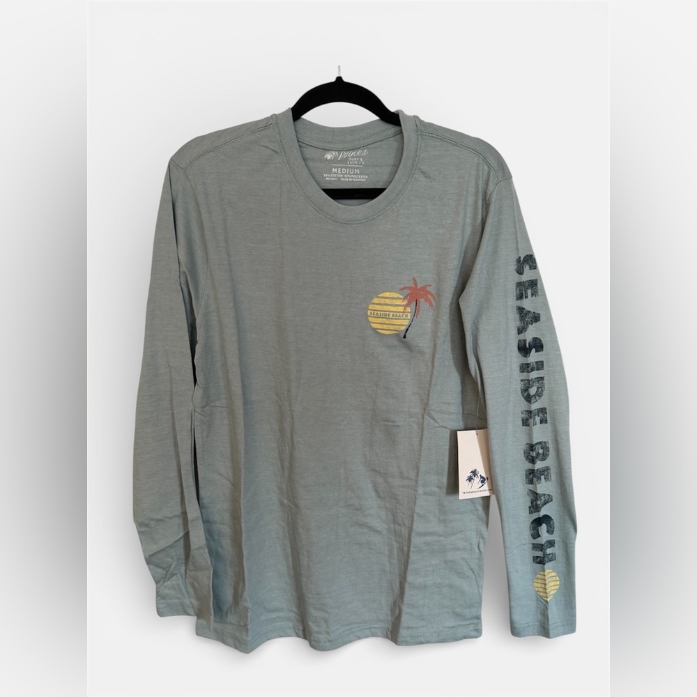Seaside Beach Long Sleeve Shirt